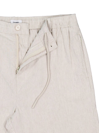 Linen Leisure Short - Bone