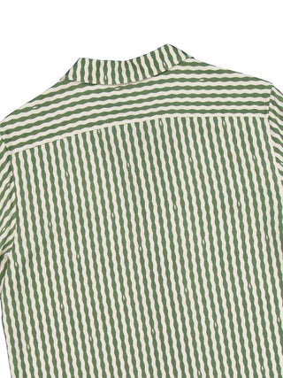 Panama Shirt - A-Stripe Olive
