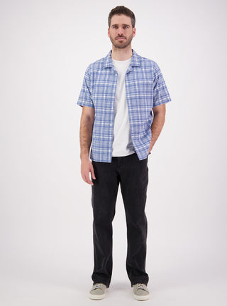 Straight Leg Jean - Washed Black