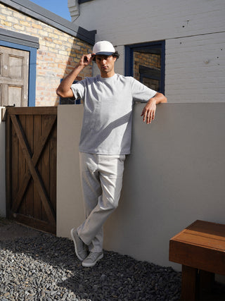 Linen Jogger Pant - Bone