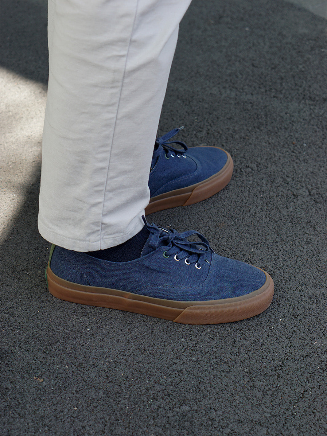 Collective Canvas x Asuwere Oxford Sneaker - Navy