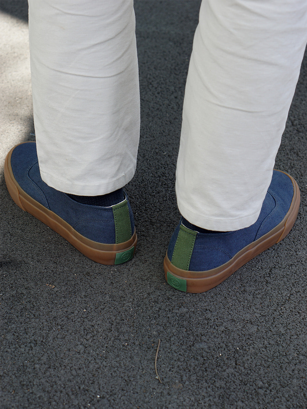Collective Canvas x Asuwere Oxford Sneaker - Navy