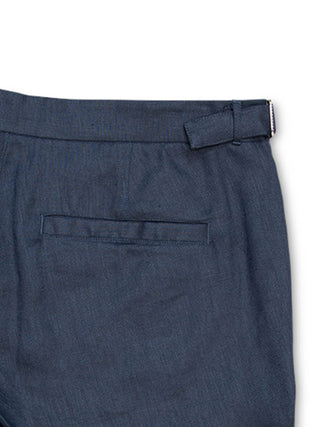 Essential Linen Short - Navy