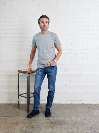 Daily Tee - Grey Marle