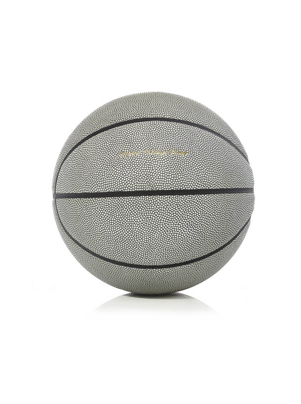 MVP Grey Leather Basketball X SSENSE
