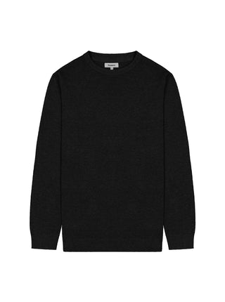 Cotton Silk Crew - Black