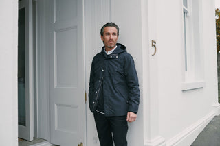 Behind the seams with the smart rain shell