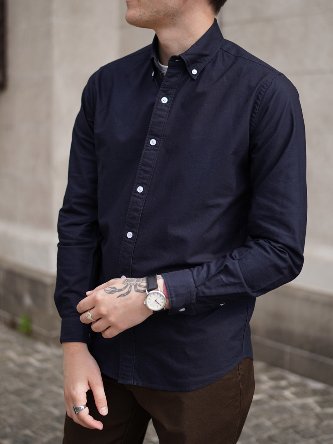 Oxford Shirt - Navy