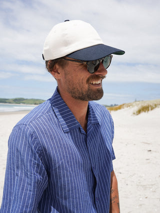 Panama Shirt - Linen Stripe