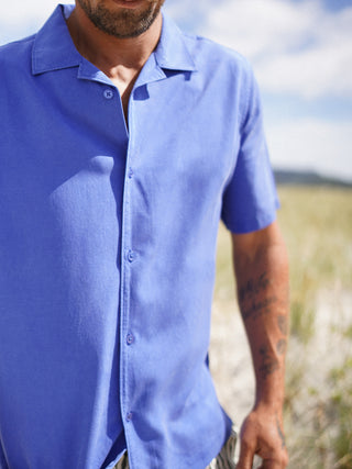 Panama Shirt - Blue