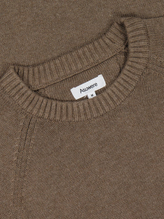 Chunky Knit Crew - Mocha