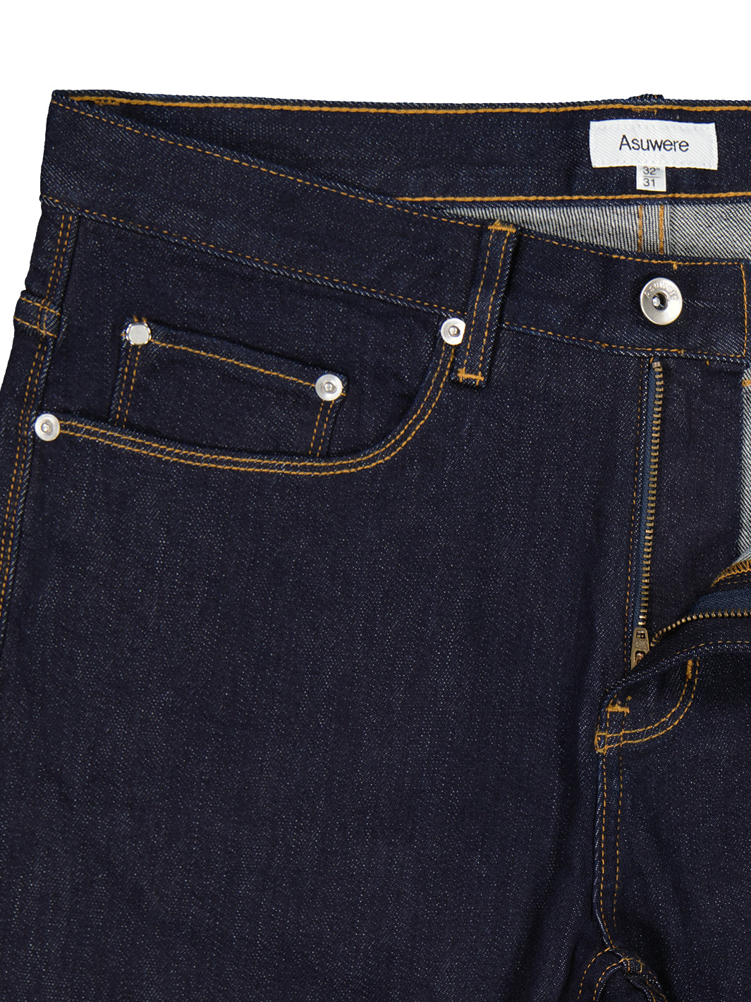 The Asuwere Jean - Rinse Wash Navy