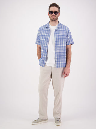 Linen Jogger Pant - Bone