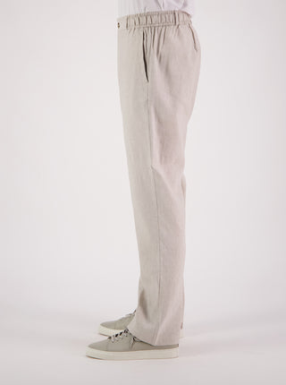 Linen Jogger Pant - Bone