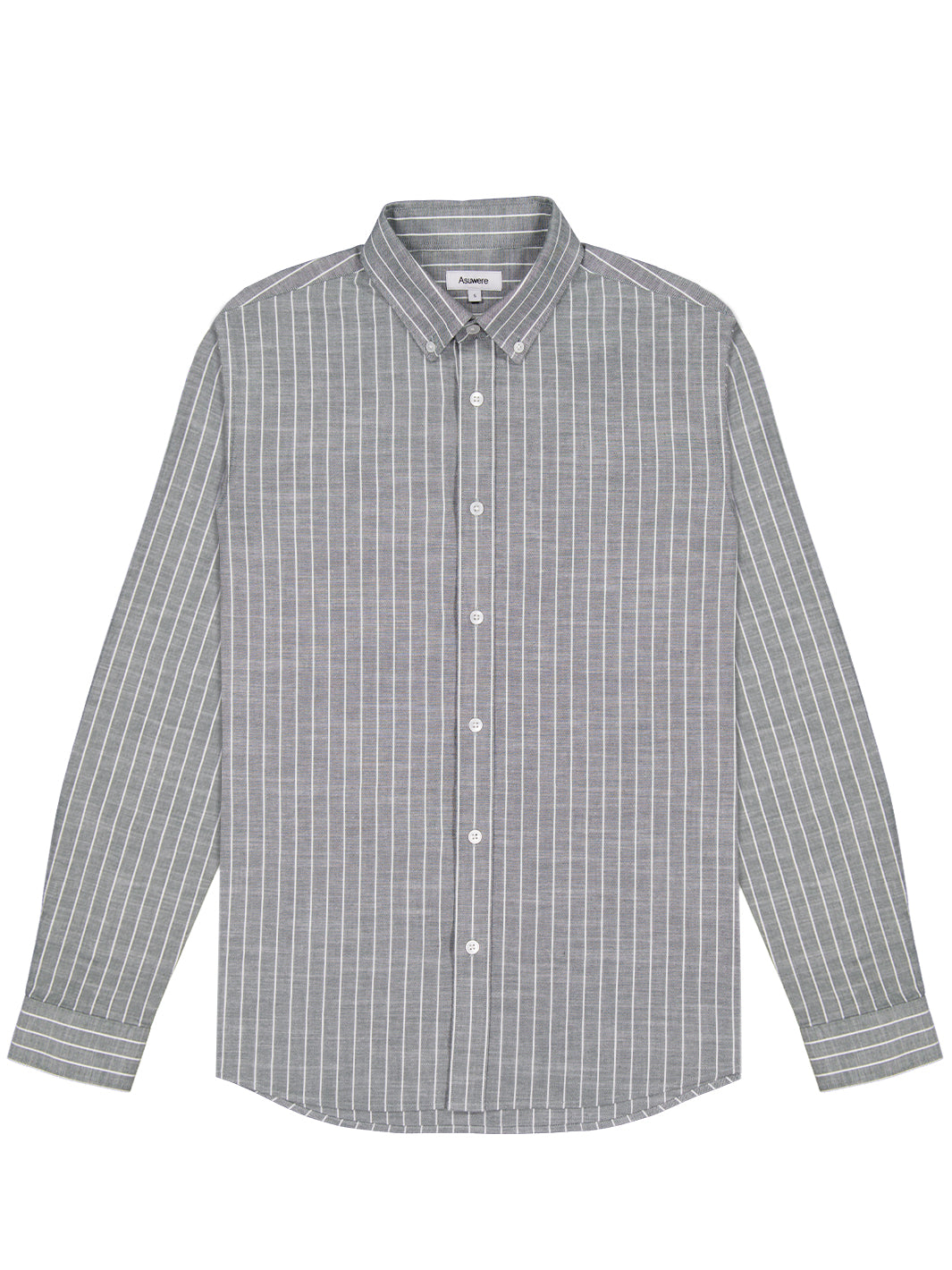 Button Down Shirt - Green Stripe