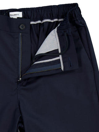 Wool Smart Jogger - Navy