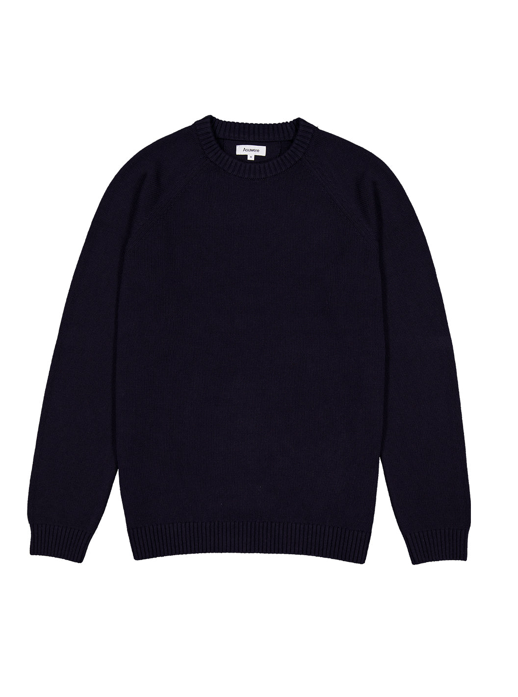 Chunky Knit Crew - Navy