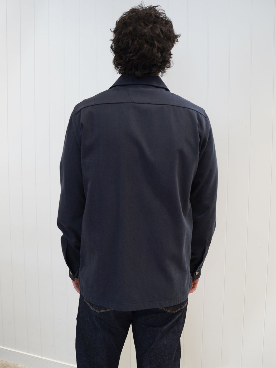 Pocket Overshirt - Navy