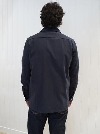 Pocket Overshirt - Navy