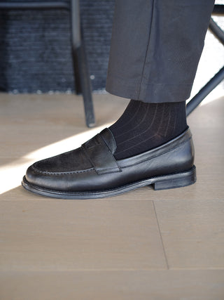 Leather Loafer - Black