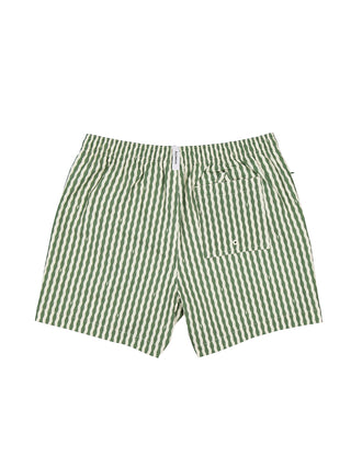 Swim Short - A-Stripe Olive