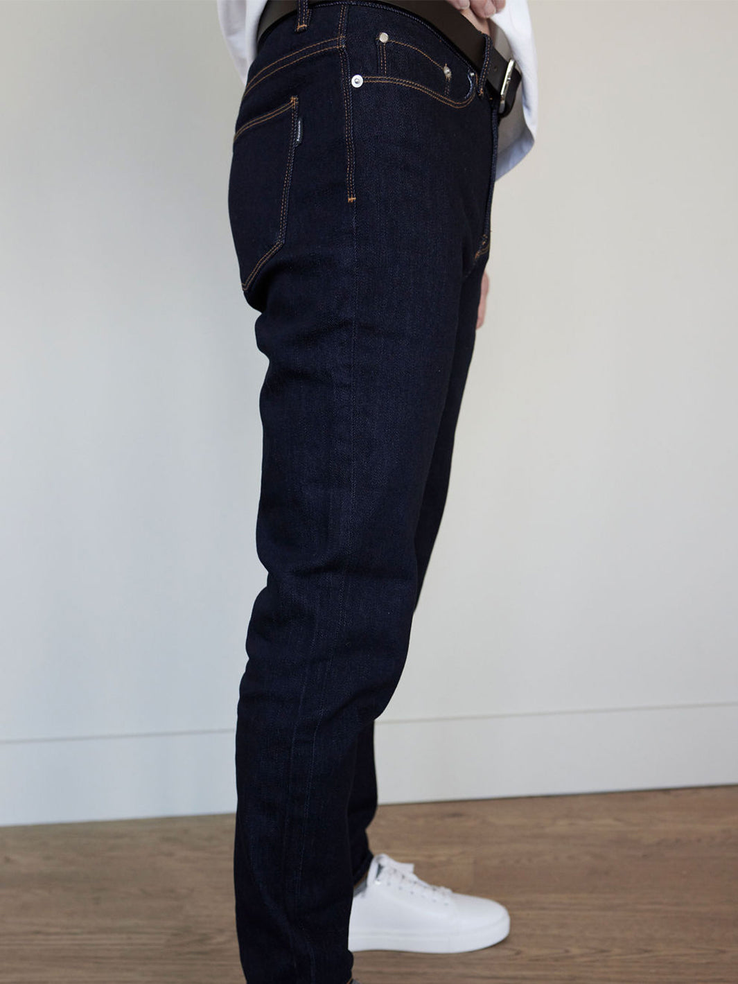 The Asuwere Jean - Rinse Wash Navy