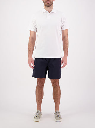 Jersey Polo - White