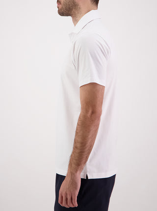 Jersey Polo - White