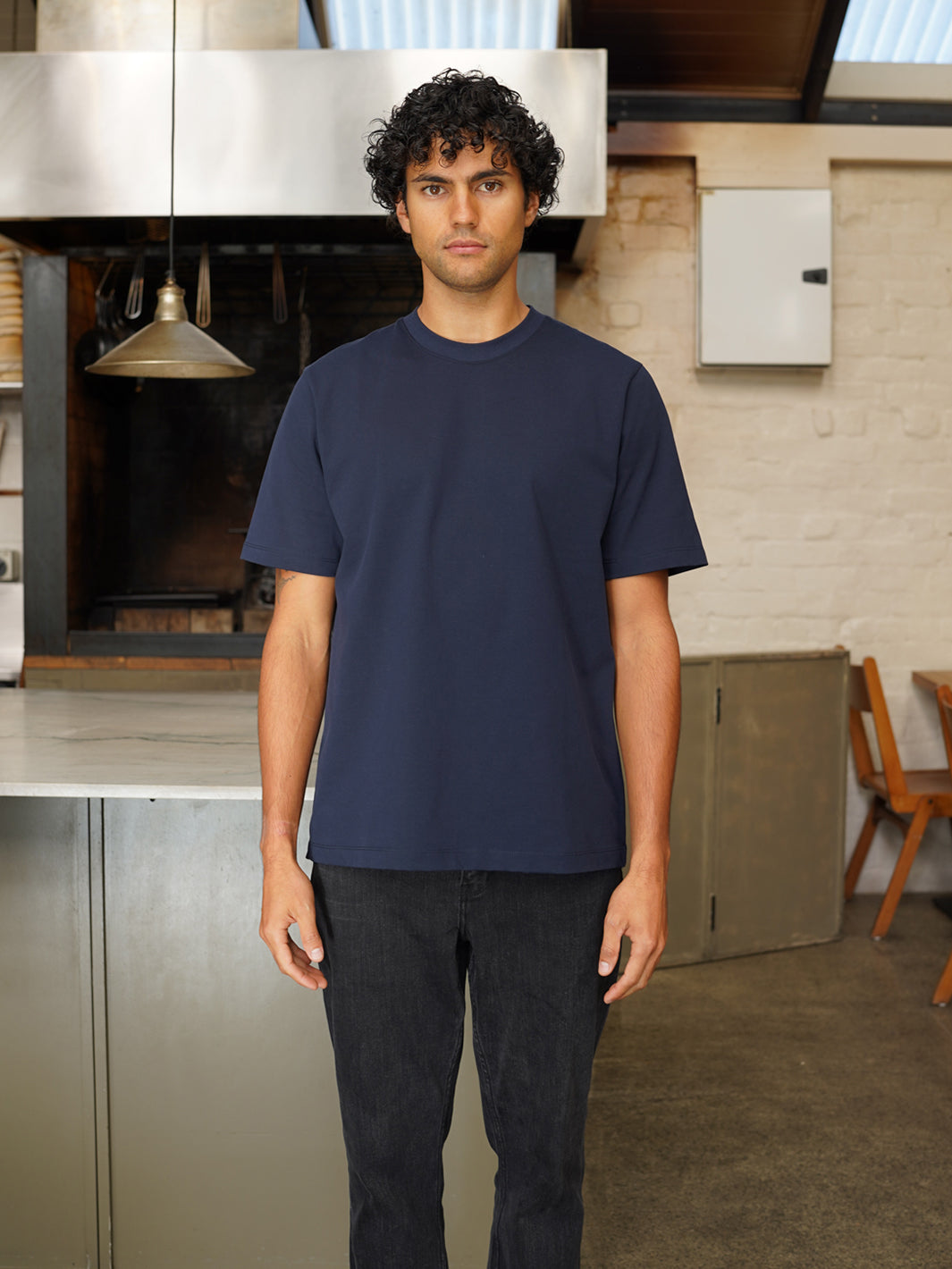 Heavy Tee - Navy