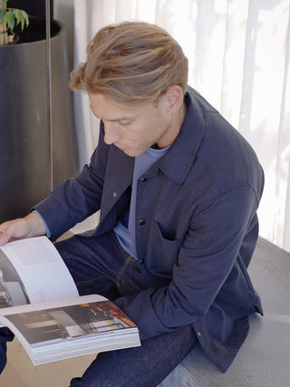 Pocket Overshirt - Navy