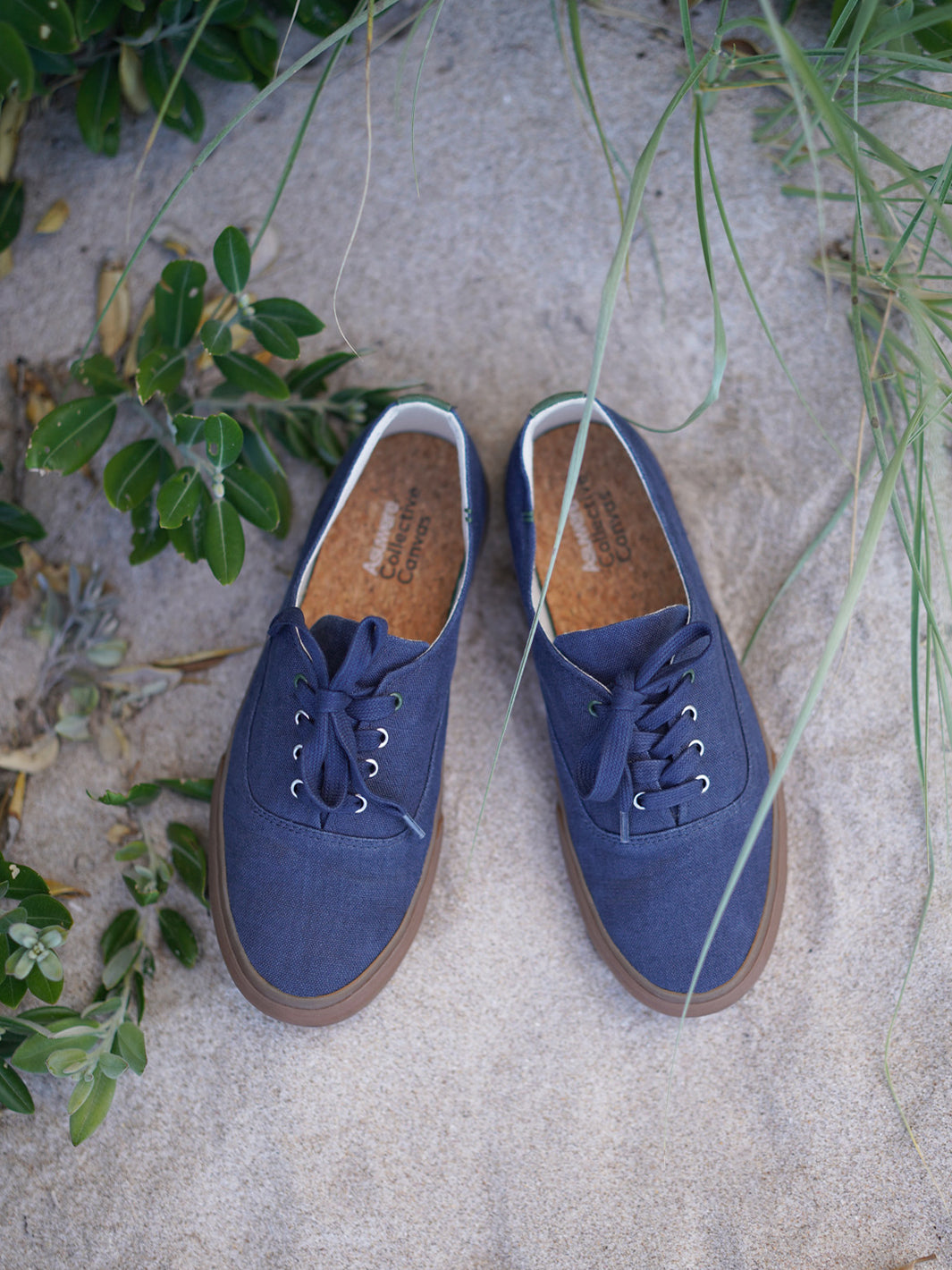 Collective Canvas x Asuwere Oxford Sneaker - Navy