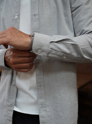 Button Down Shirt - Grey