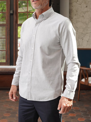 Button Down Shirt - Grey