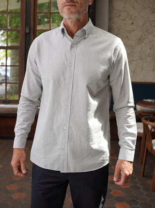 Button Down Shirt - Grey