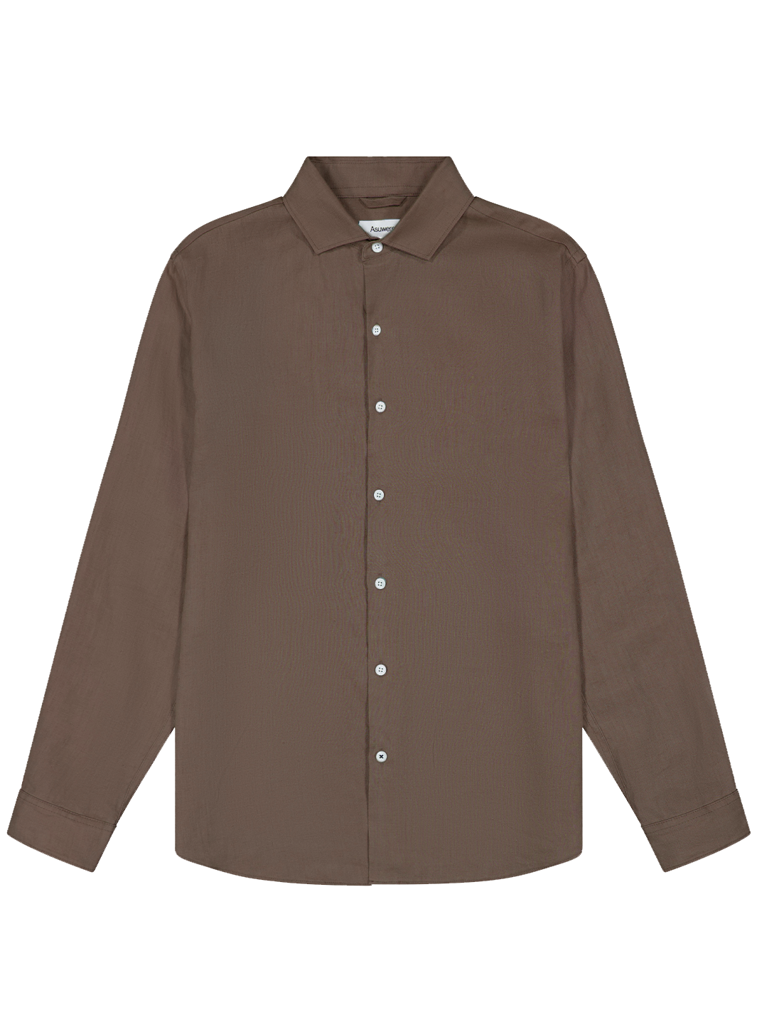 Essential Linen Shirt - Chocolate