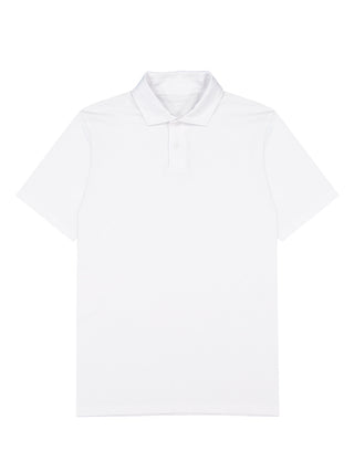Jersey Polo - White