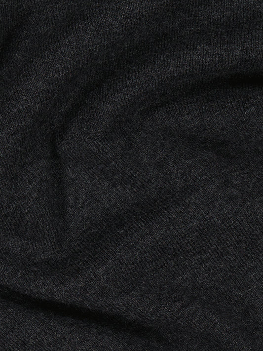 Knit LS Polo - Grey