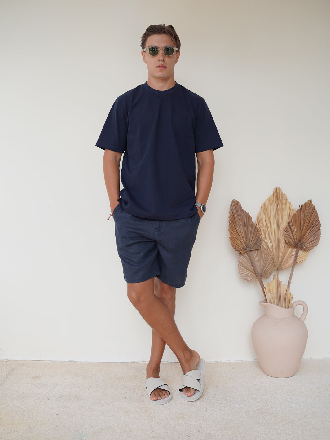 Heavy Tee - Navy