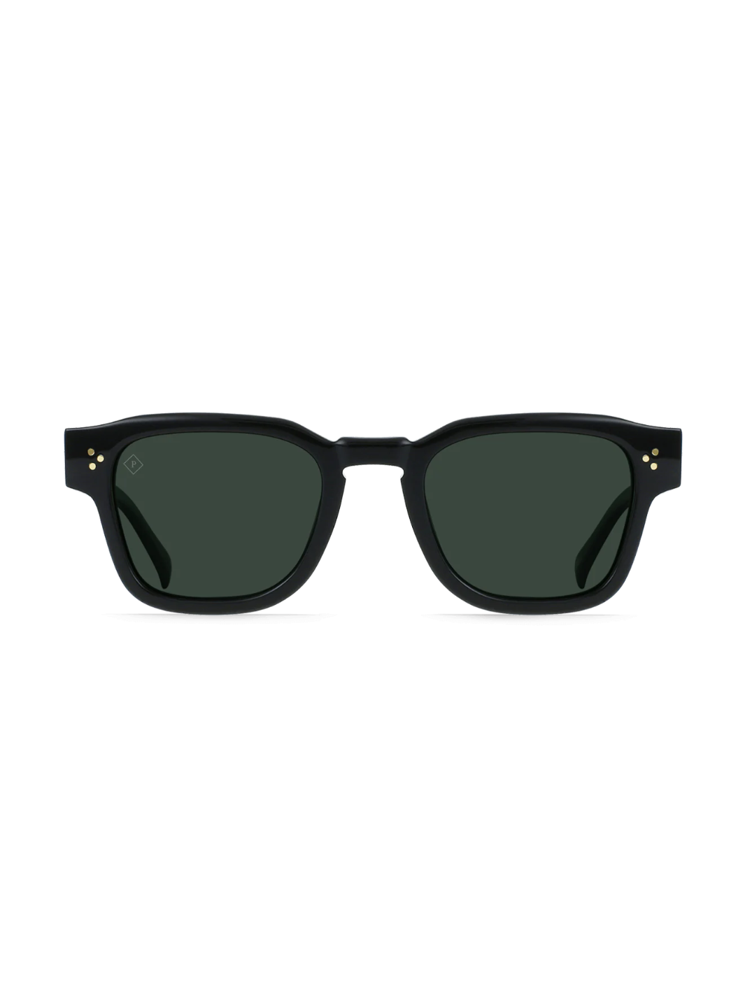 Raen Rece - Recycled Black / Green Polarized