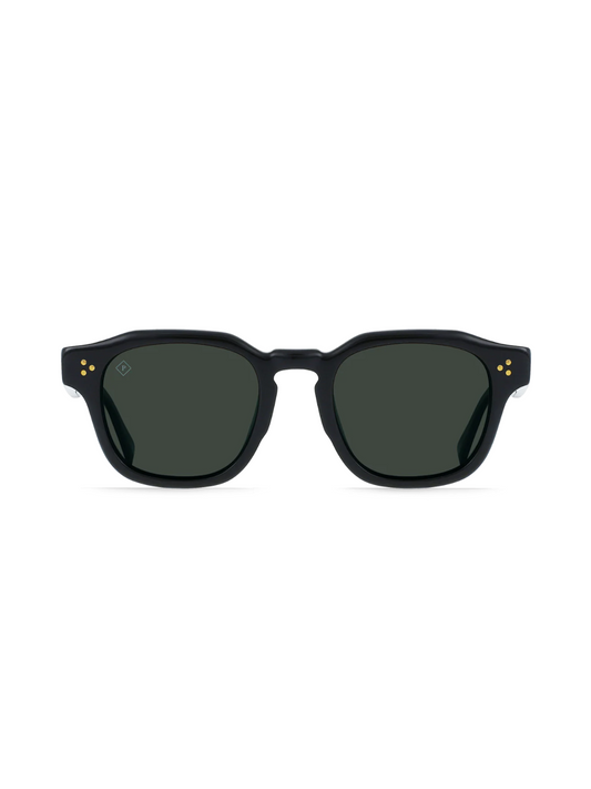 Raen Rune - Recycled Black / Green Polarized