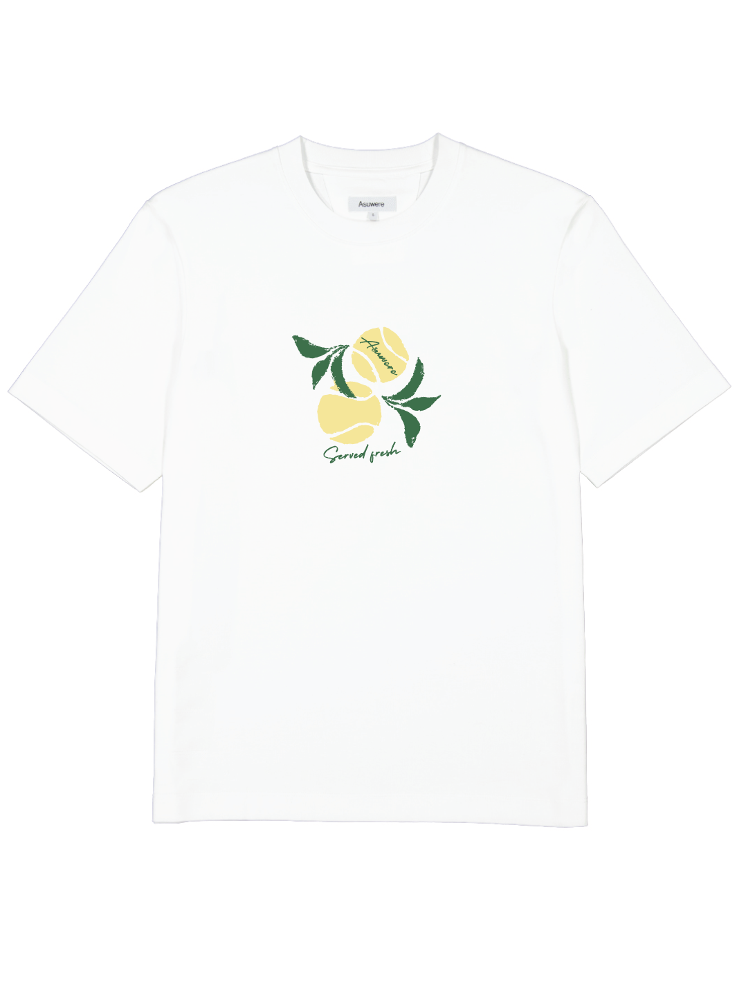 Served Fresh Heavy Tee - White