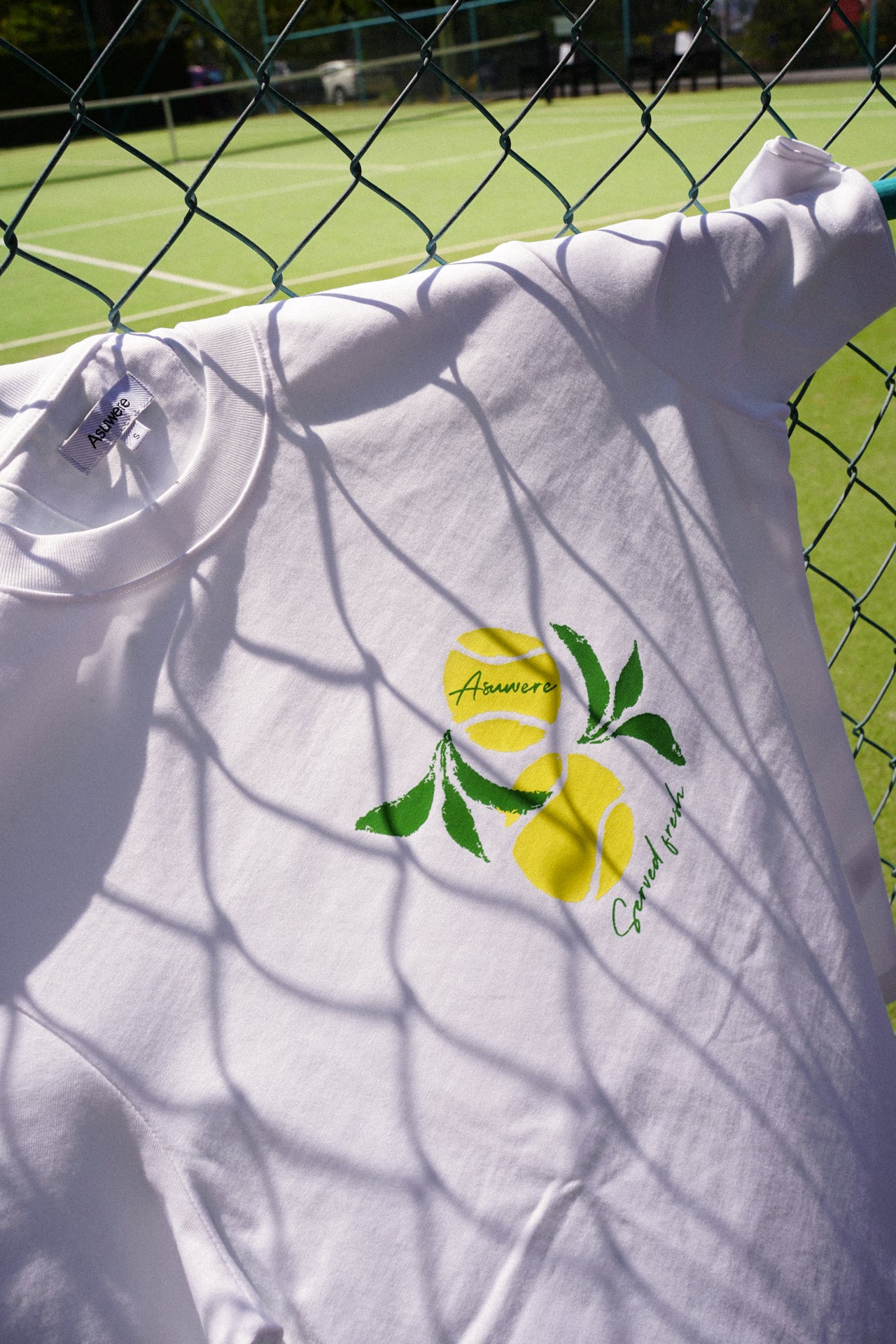 Served Fresh Heavy Tee - White