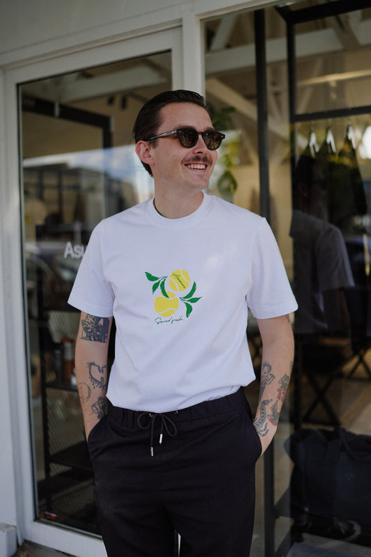 Served Fresh Heavy Tee - White