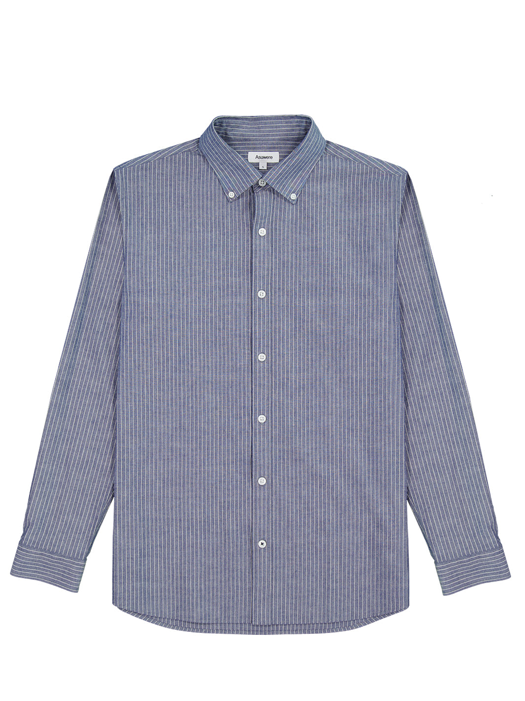 Button Down Shirt - Navy Stripe