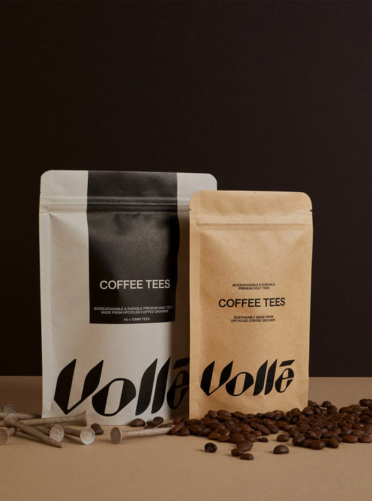 Vollē Coffee Tees 40mm (25 Pack)