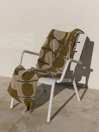 Abacus Beach Towel Oyster/Kumara