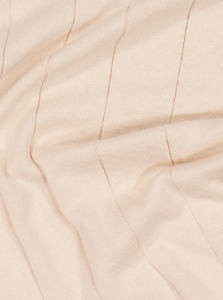 Knit SS Polo - Sand