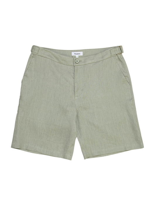Essential Linen Short - Sage