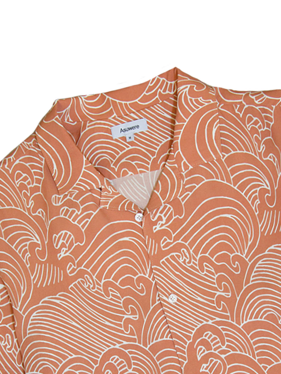 Panama Shirt - Peach Wave