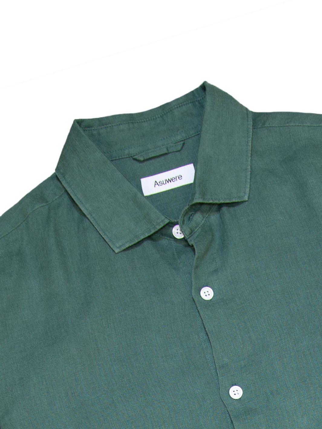 Essential Linen Shirt - Emerald
